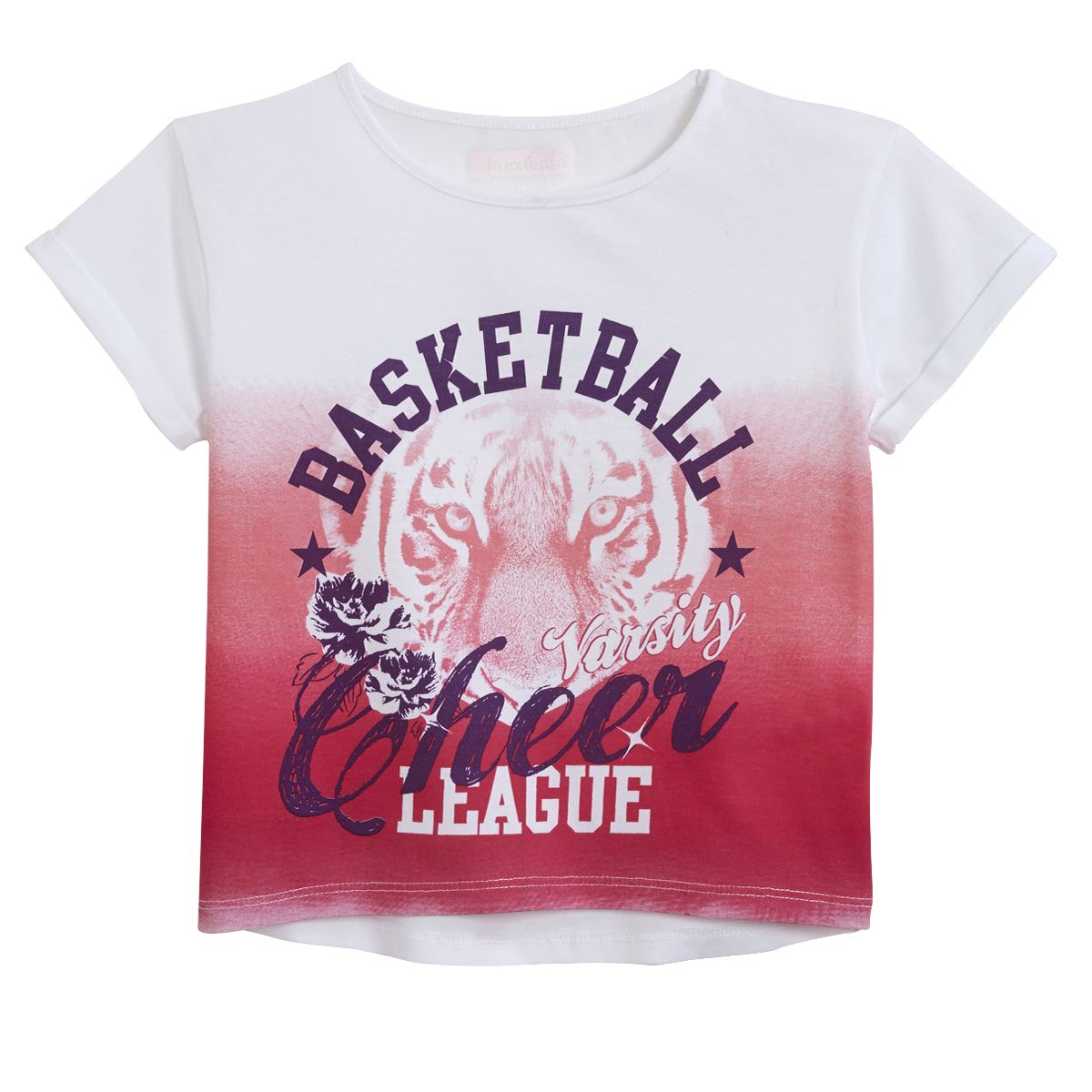 IN EXTENSO Tee-shirt manches courtes imprimé basketball