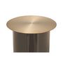 Voir la diapositive 2 : Paris Prix Bougeoir de Sol  Colby  40cm Taupe & Or