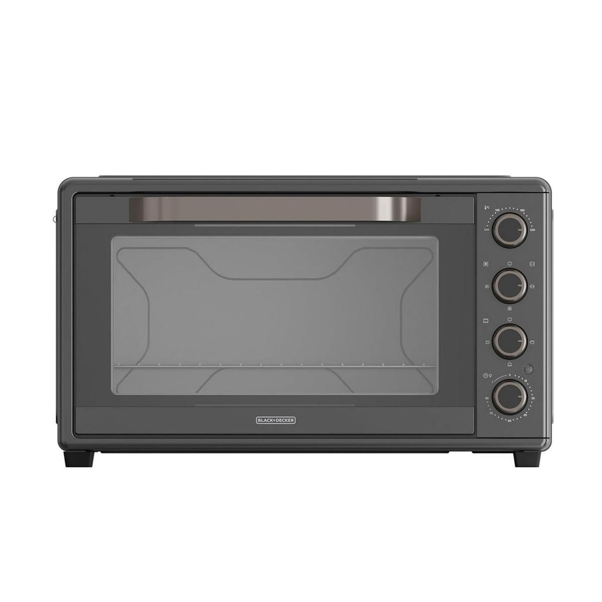 BLACK ET DECKER Four posable 60l 2000w gris anthracite - BXOV6000E