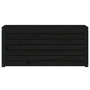 Voir la diapositive 5 : VIDAXL Boîte de jardin noir 101x50,5x46,5 cm bois massif de pin