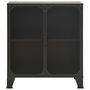 Voir la diapositive 3 : VIDAXL Armoire de rangement Gris 72x36x82 cm Metal et MDF