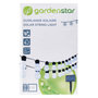 Voir la diapositive 1 : GARDENSTAR Guirlande solaire - 20 LED - 5,8m