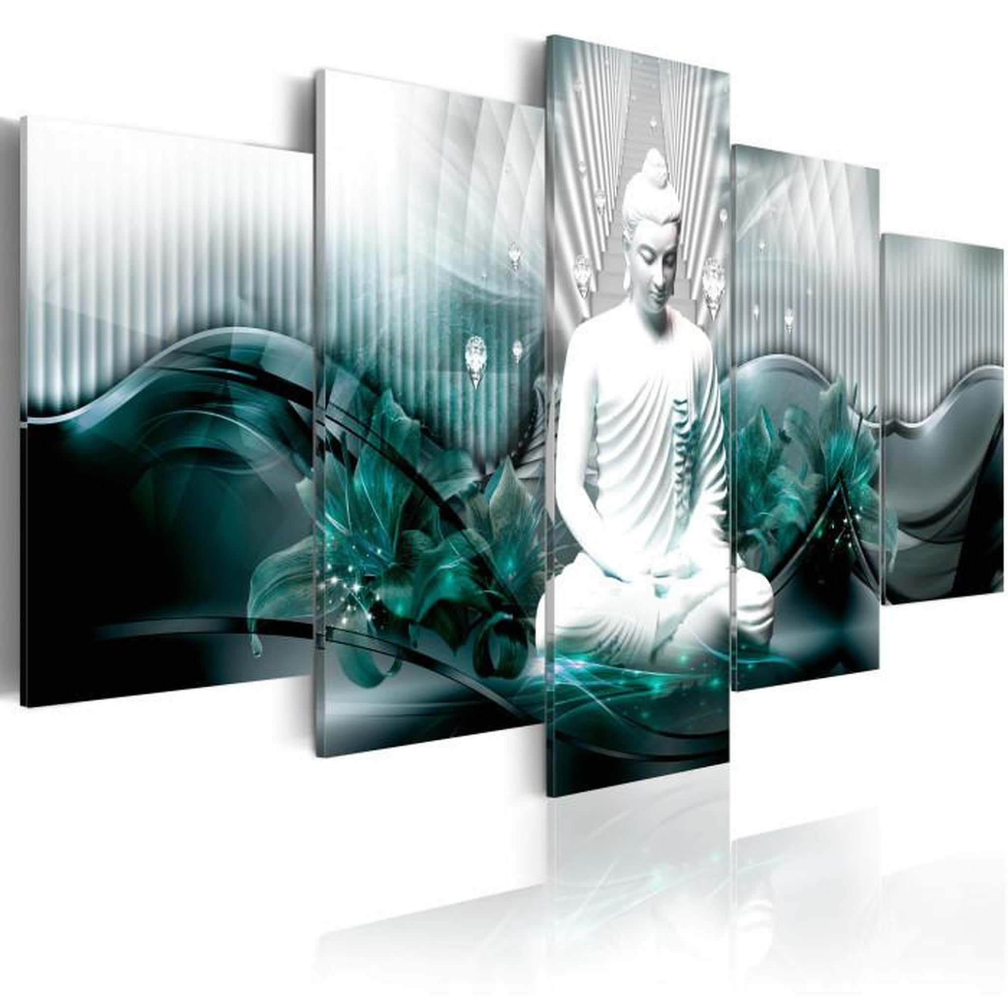 Paris Prix Tableau Imprimé  Azure Meditation. Coloris disponibles : Multicolore