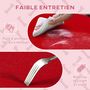 Voir la diapositive 5 : PAWHUT Lit sur pieds XXL pour chien chat lit de camp animal lit surélevé Oxford textilène micro-perforé dim. 122L x 92l x 23H cm rouge