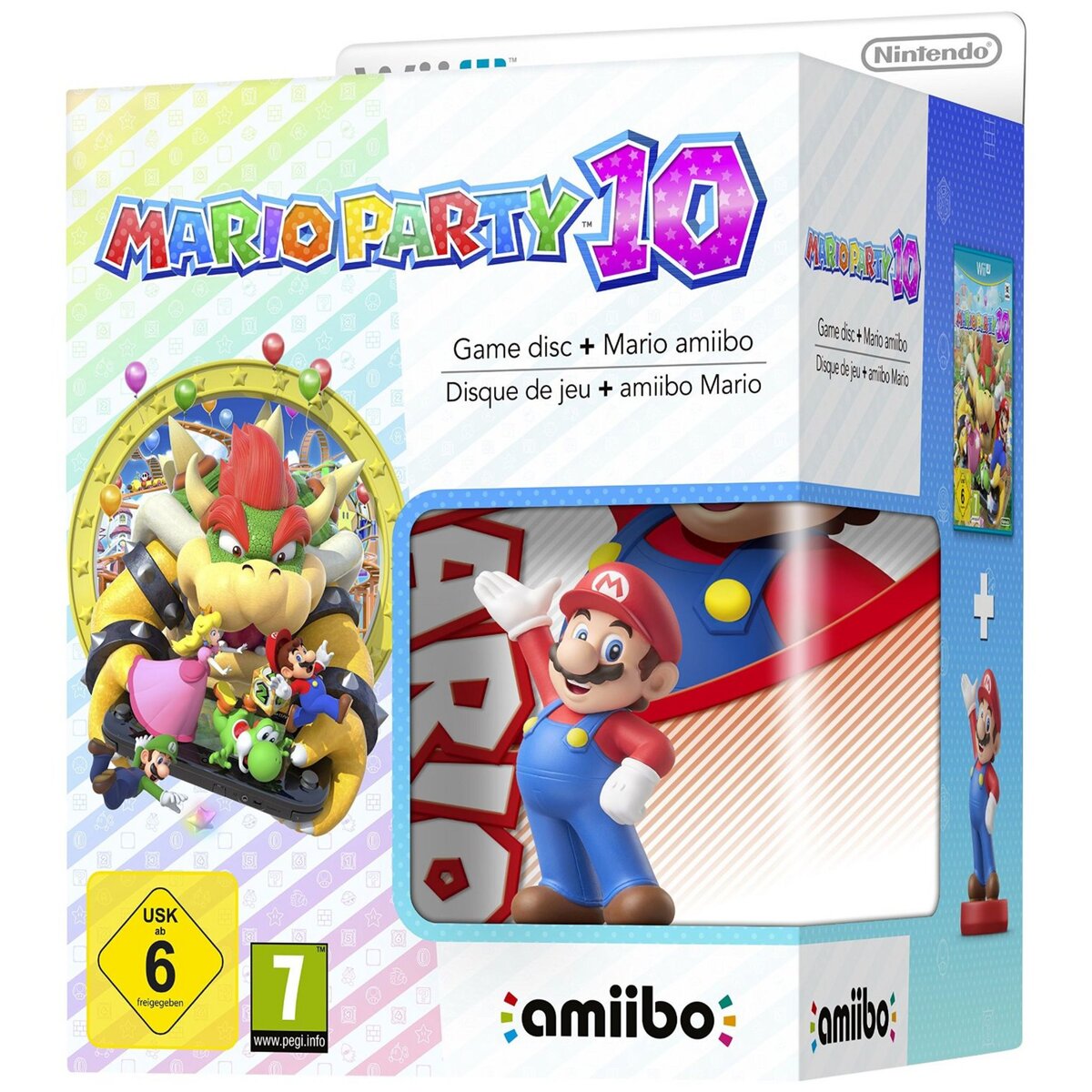 Mario Party 10 Wii U Edition Limitée + Amiibo Mario