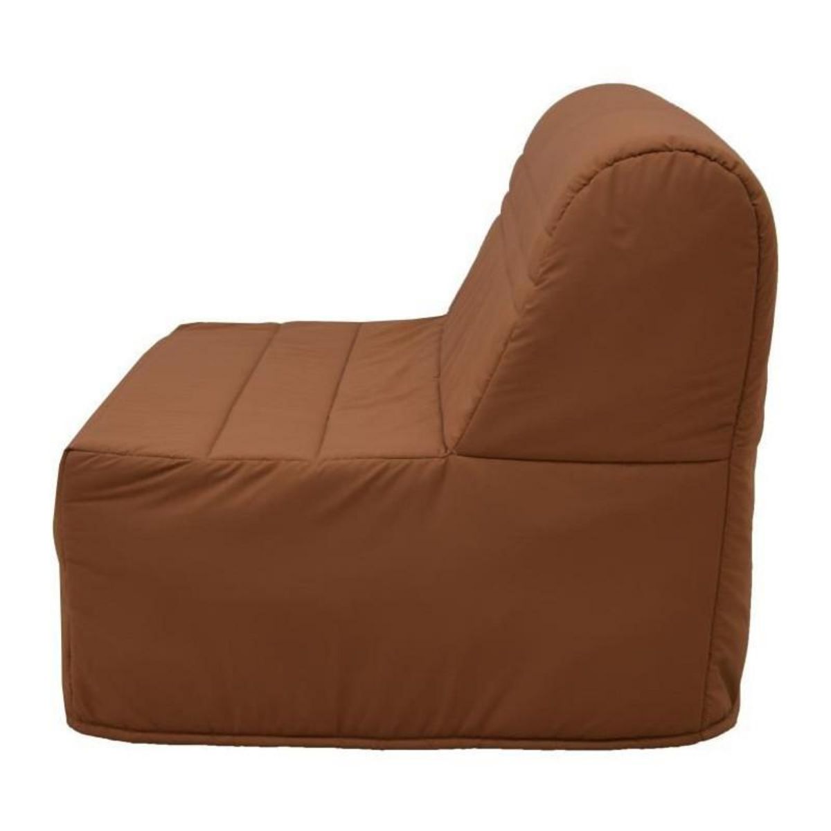 GRUHIER Banquette BZ 2 places Joe - Tissu terracotta - L143 x P97 x H89cm - Fabrication française - GRUHIER