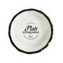 Voir la diapositive 2 : Paris Prix Plat Rond en Céramique  Gourmand  25cm Blanc