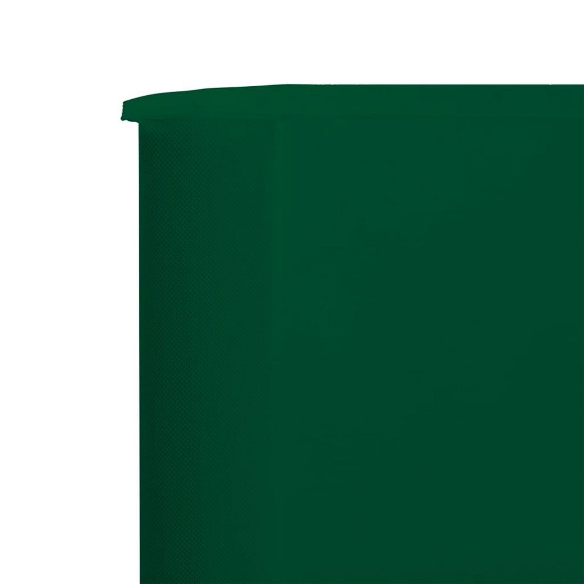 VIDAXL Paravent 3 panneaux Tissu 400 x 160 cm Vert