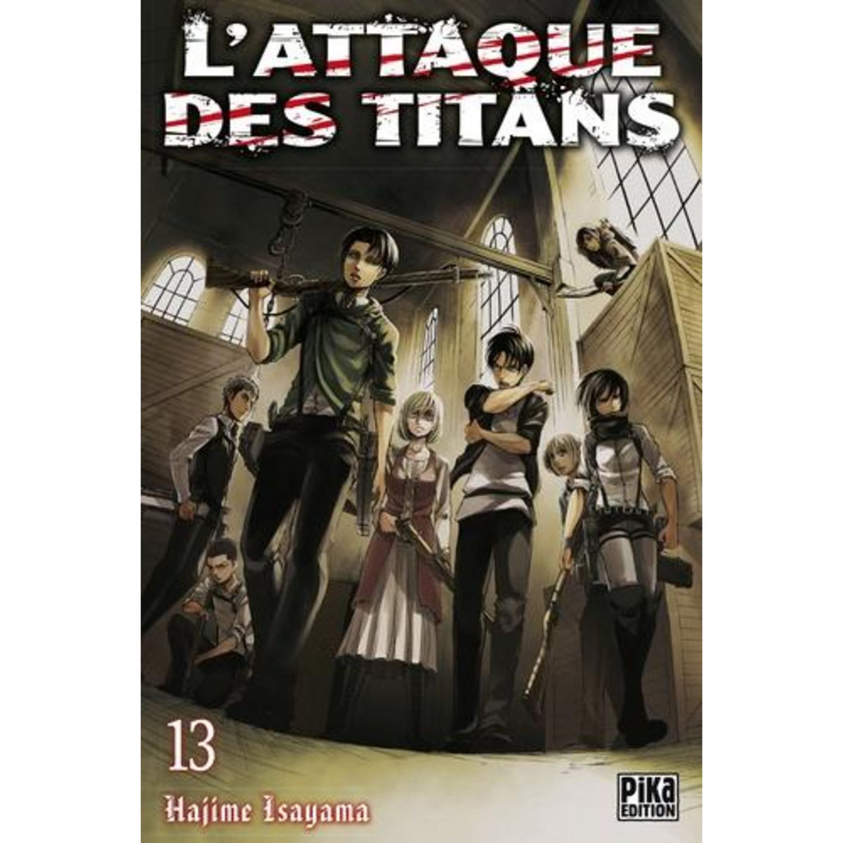 L'ATTAQUE DES TITANS TOME 13, Isayama Hajime