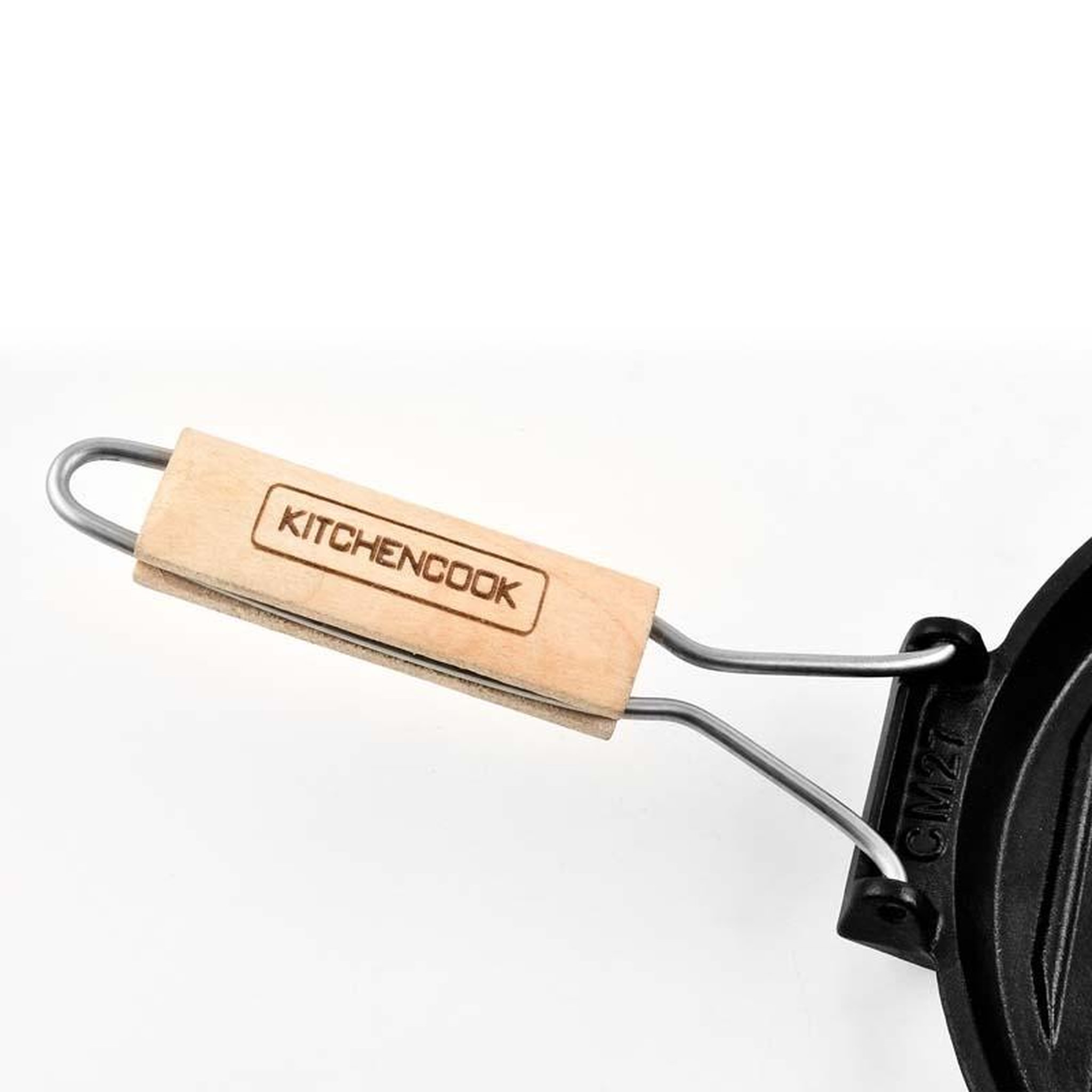 Voir la diapositive 5 : KITCHENCOOK Grill rond en fonte émaillée 27 cm grill27a tfi kitchencook