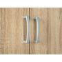 Voir la diapositive 7 : Armoire de rangement multifonctions 2 portes L70cm VISCONTI