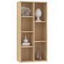 Voir la diapositive 3 : VIDAXL Bibliotheque Chene Sonoma 50x25x106 cm Bois d'ingenierie