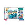 Voir la diapositive 1 : CLEMENTONI Clementoni Jigsaw Puzzle Super Color Square Emergency Services, 3x48 25318