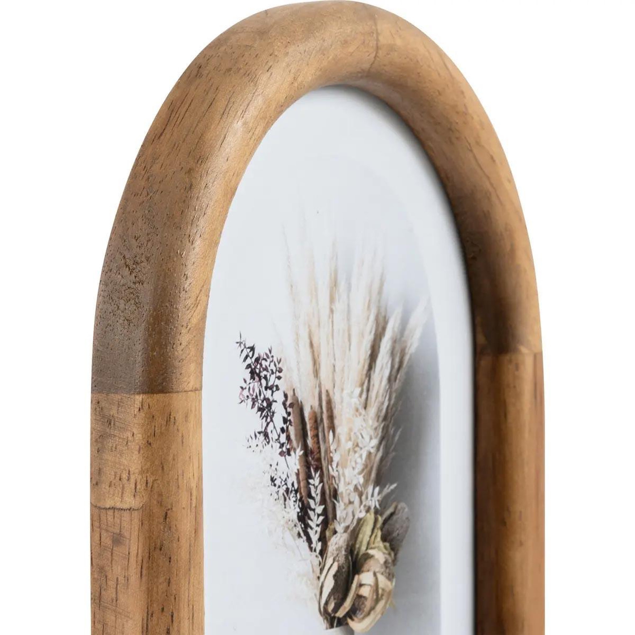 Voir la diapositive 2 : ATMOSPHERA Cadre Photo en Bois  Felisa  13x18cm Marron