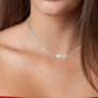 Voir la diapositive 2 : SC CRYSTAL Collier coeur par SC Crystal