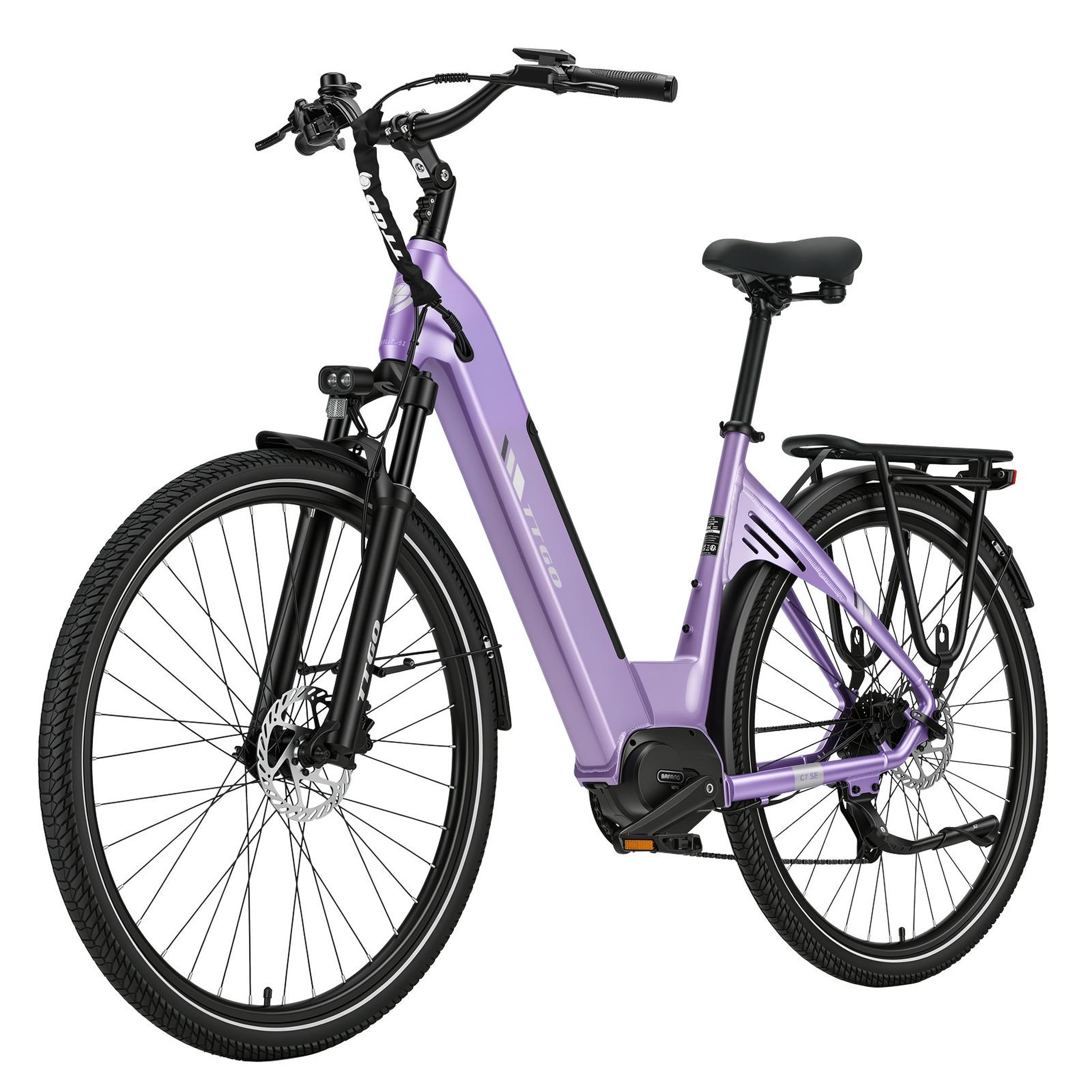 Voir la diapositive 2 : TTGO Vélo électrique TTGO C7 SE 28  à moteur central
