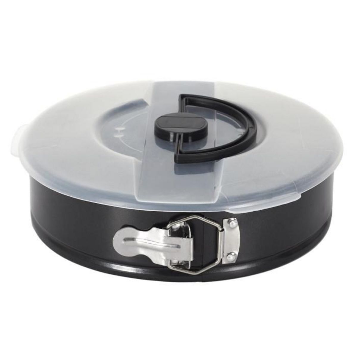 Paris Prix Moule à Pâtisserie & Couvercle  Charnière  26cm Noir