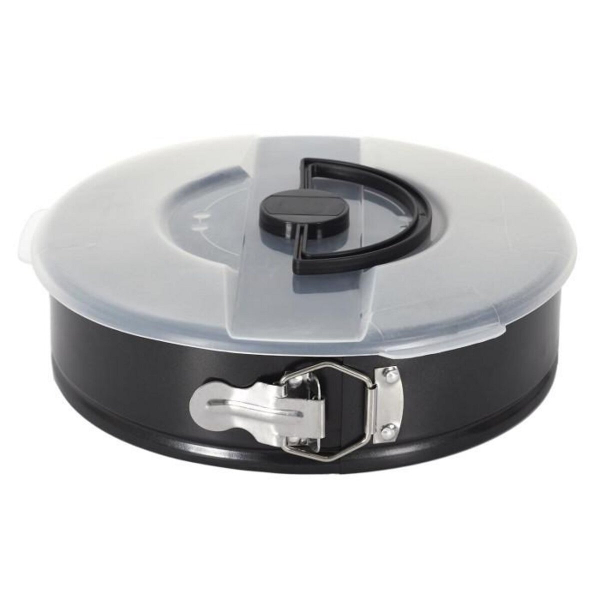 Paris Prix Moule à Pâtisserie & Couvercle  Charnière  26cm Noir