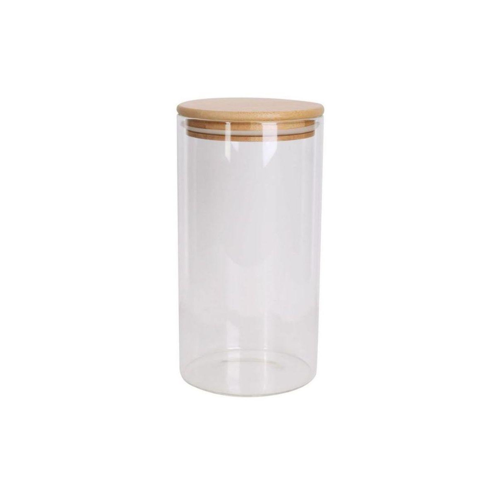 COOK CONCEPT Bocal en verre et bambou 1.2l