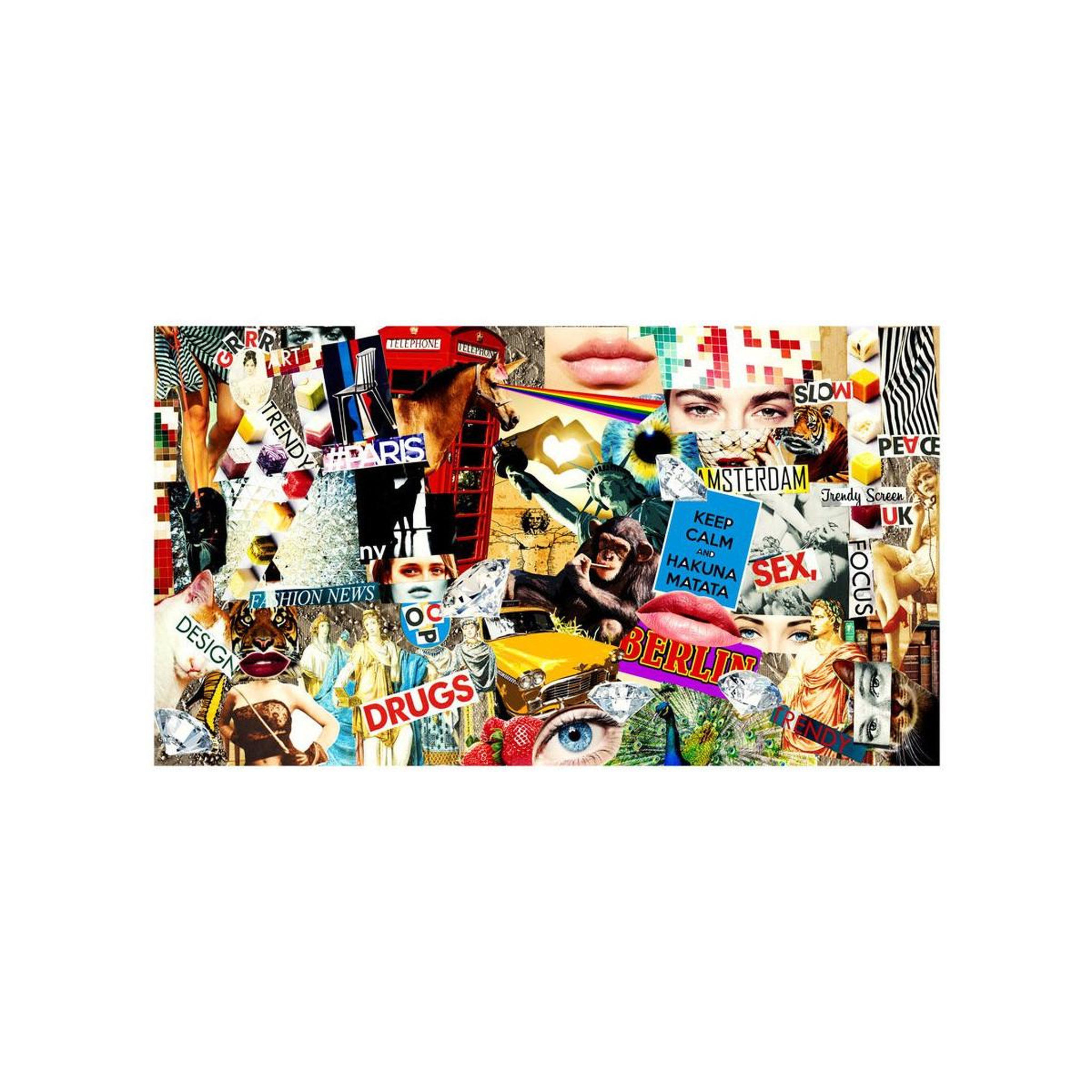 Voir la diapositive 2 : Paris Prix Papier peint xxl  scraps of modernity  280x500cm