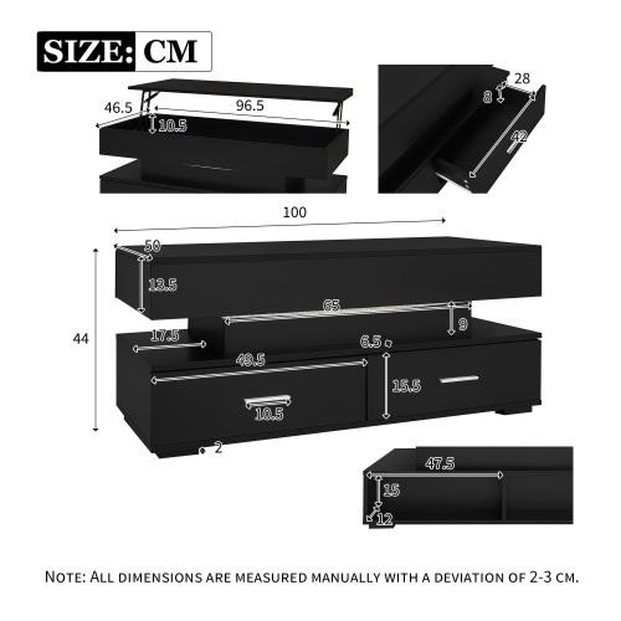 Voir la diapositive 3 : MERAX Table basse