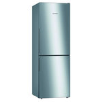 BOSCH Réfrigérateur combiné 60cm 287l brassé inox - kgv33vleas