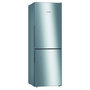 Voir la diapositive 1 : BOSCH Réfrigérateur combiné 60cm 287l brassé inox - kgv33vleas