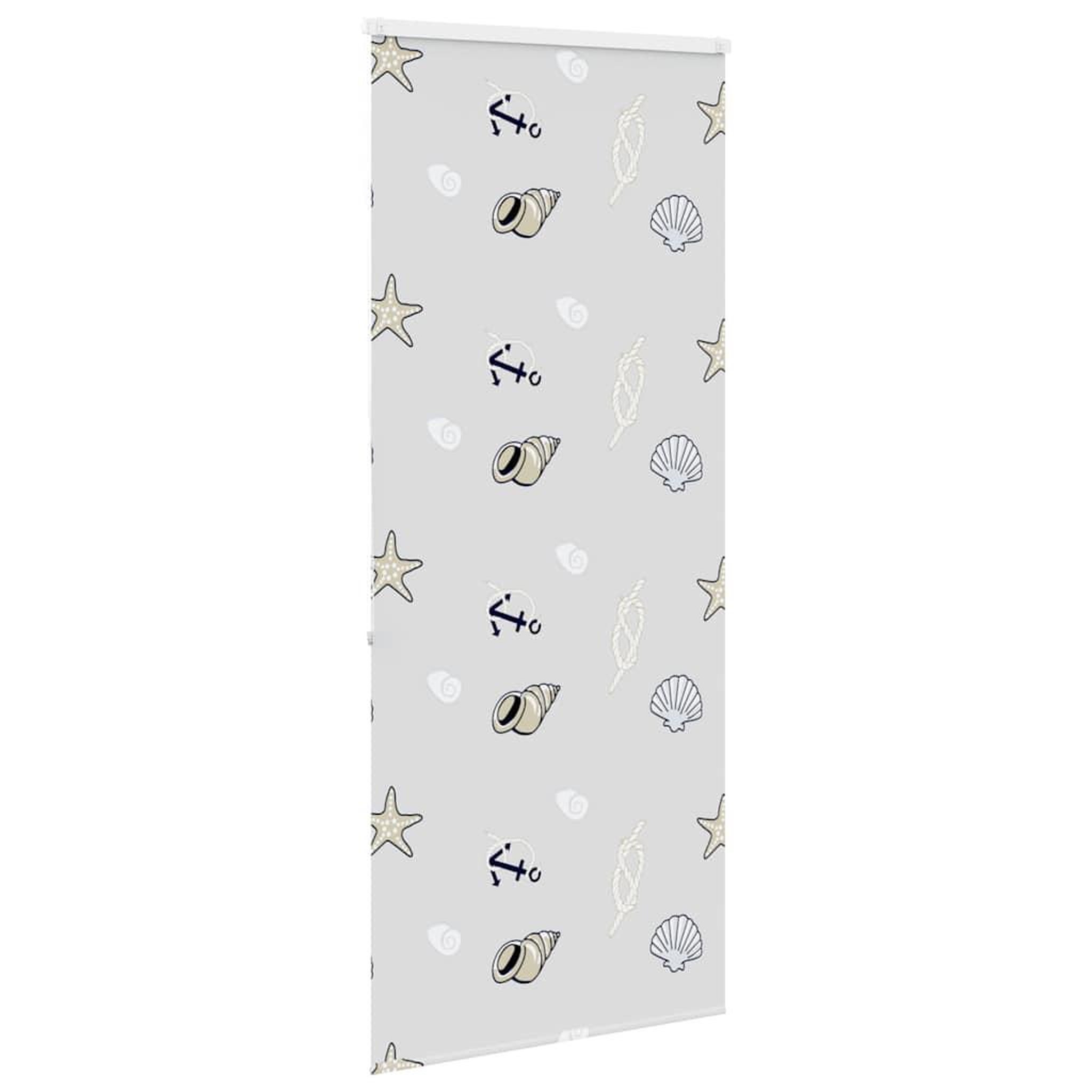 Voir la diapositive 4 : VIDAXL Store enrouleur de douche avec cassette largeur du tissu 106 cm
