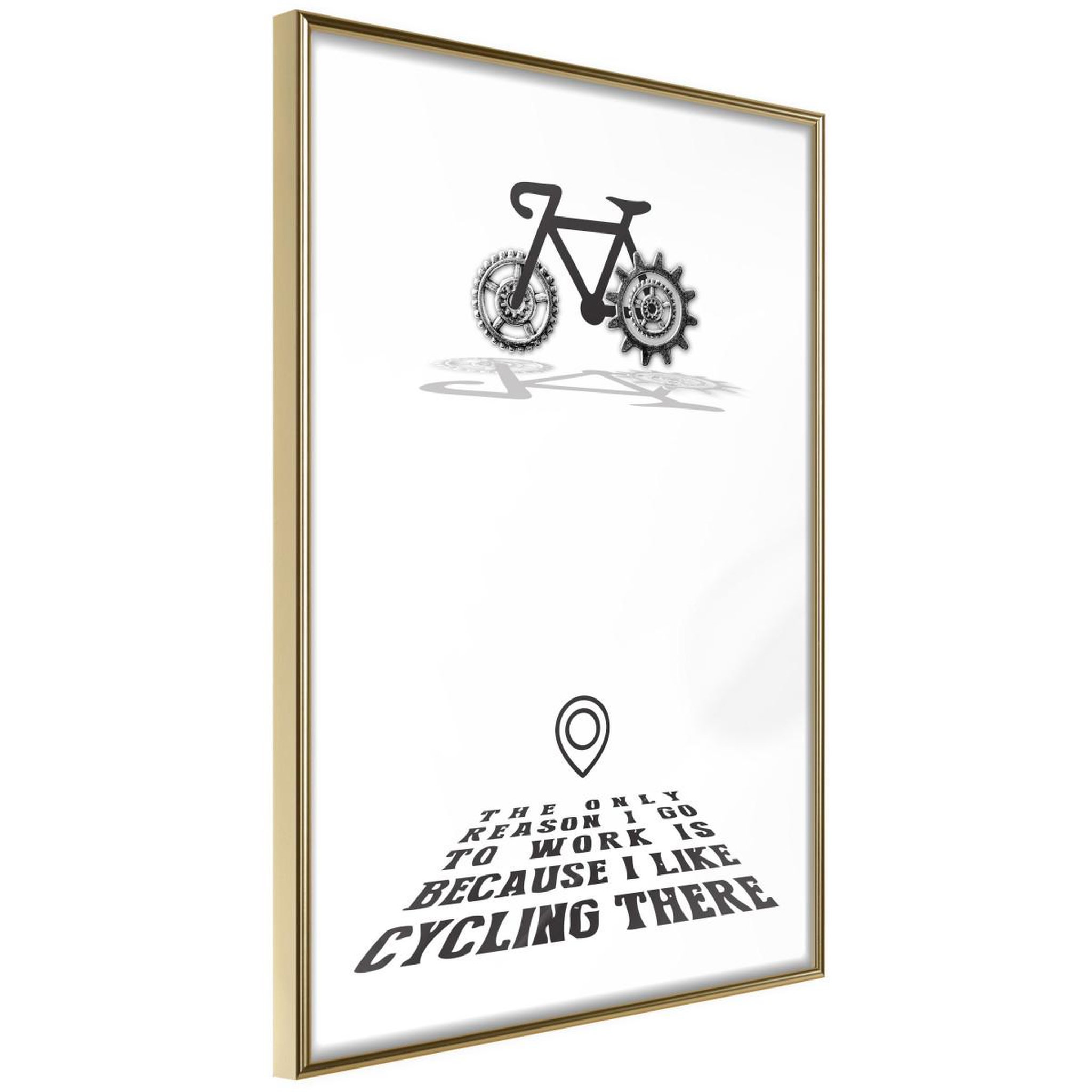 Voir la diapositive 1 : Paris Prix Affiche Murale Encadrée  Good Motivation