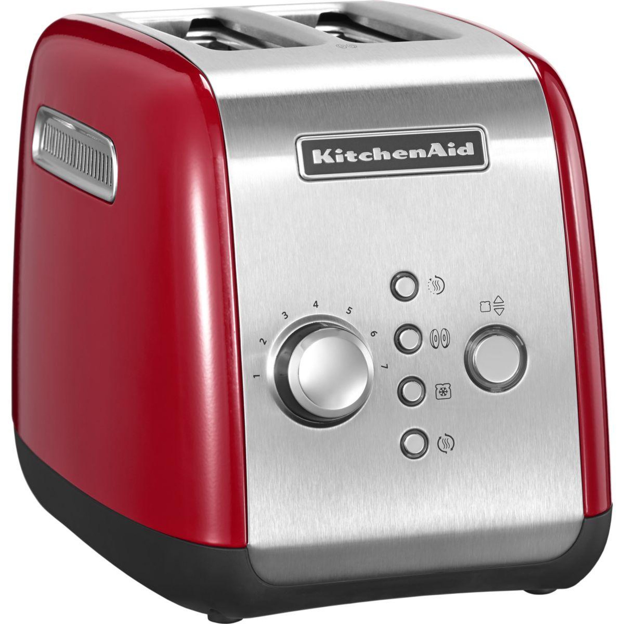 Voir la diapositive 1 : KitchenAid Grille-pain 5KMT221EER ROUGE Empire