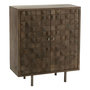 Voir la diapositive 1 : Paris Prix Commode 2 Portes  Pino  104cm Marron