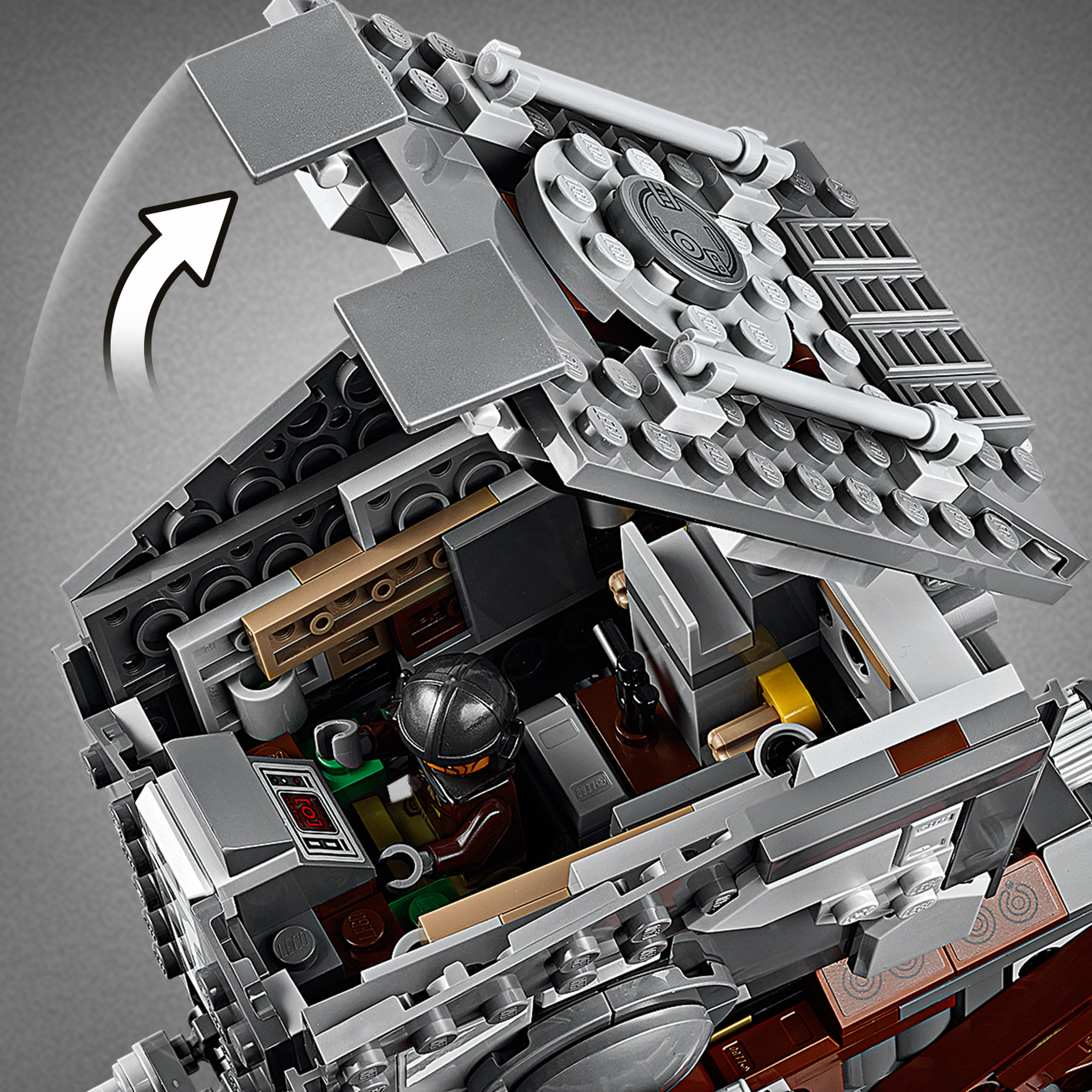 Voir la diapositive 7 : LEGO Star Wars 75254 - AT-ST Raider