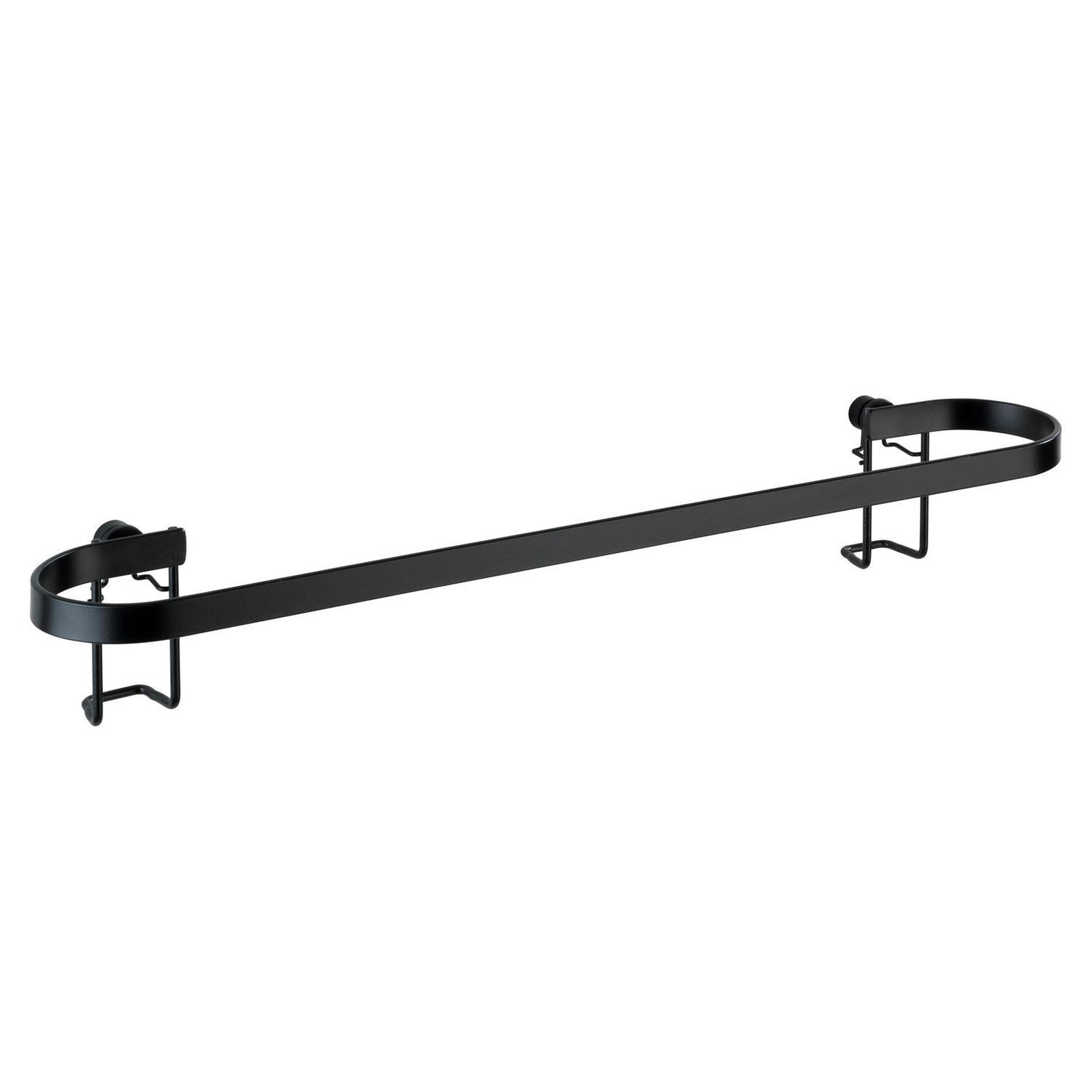 Voir la diapositive 2 : Wenko Porte-serviettes mural indus classic - l. 45 cm - noir