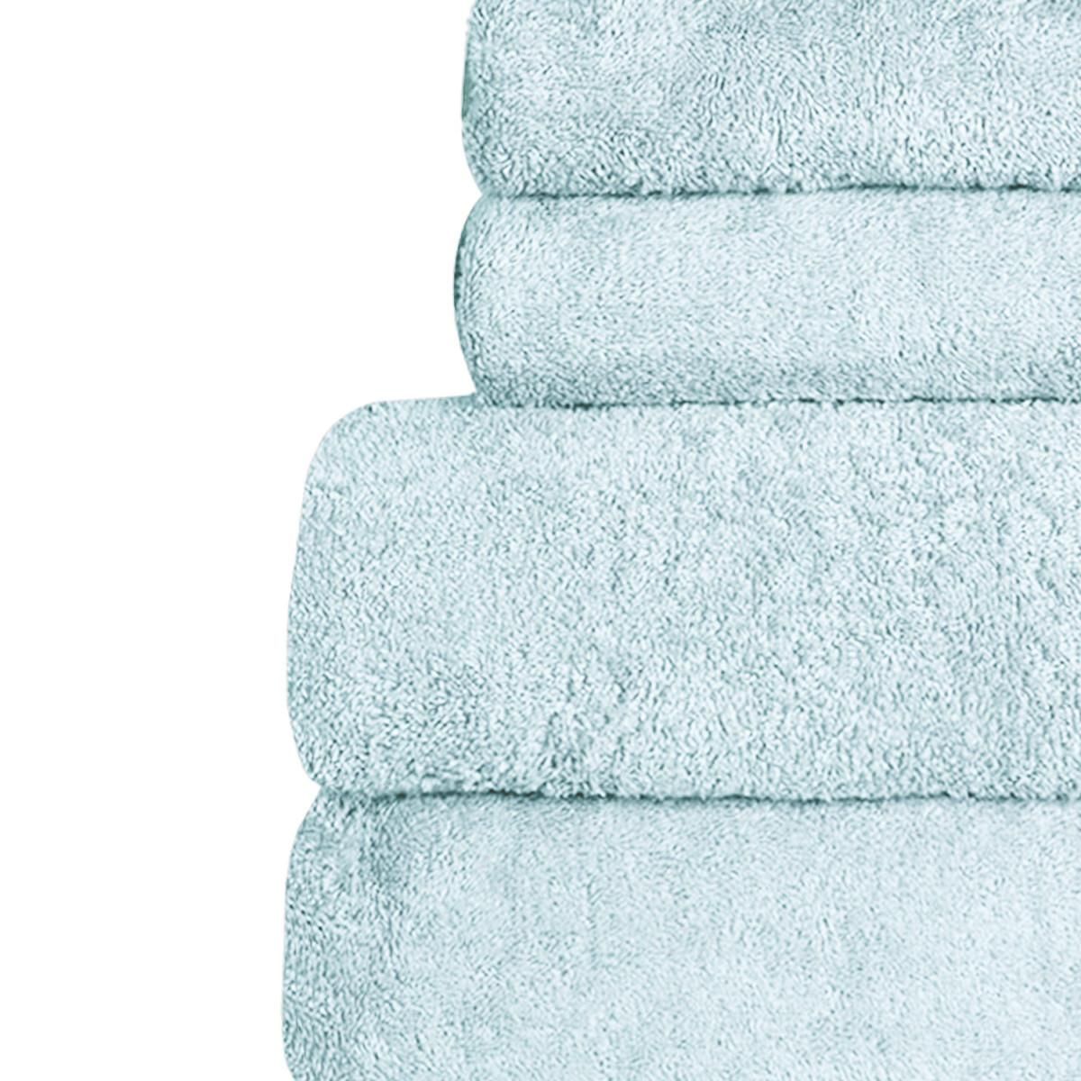 Sensei Maison Ensemble de bain 4 pièces 500 g/m² STUDIO (2 draps de bain + 2 serviettes de toilette)