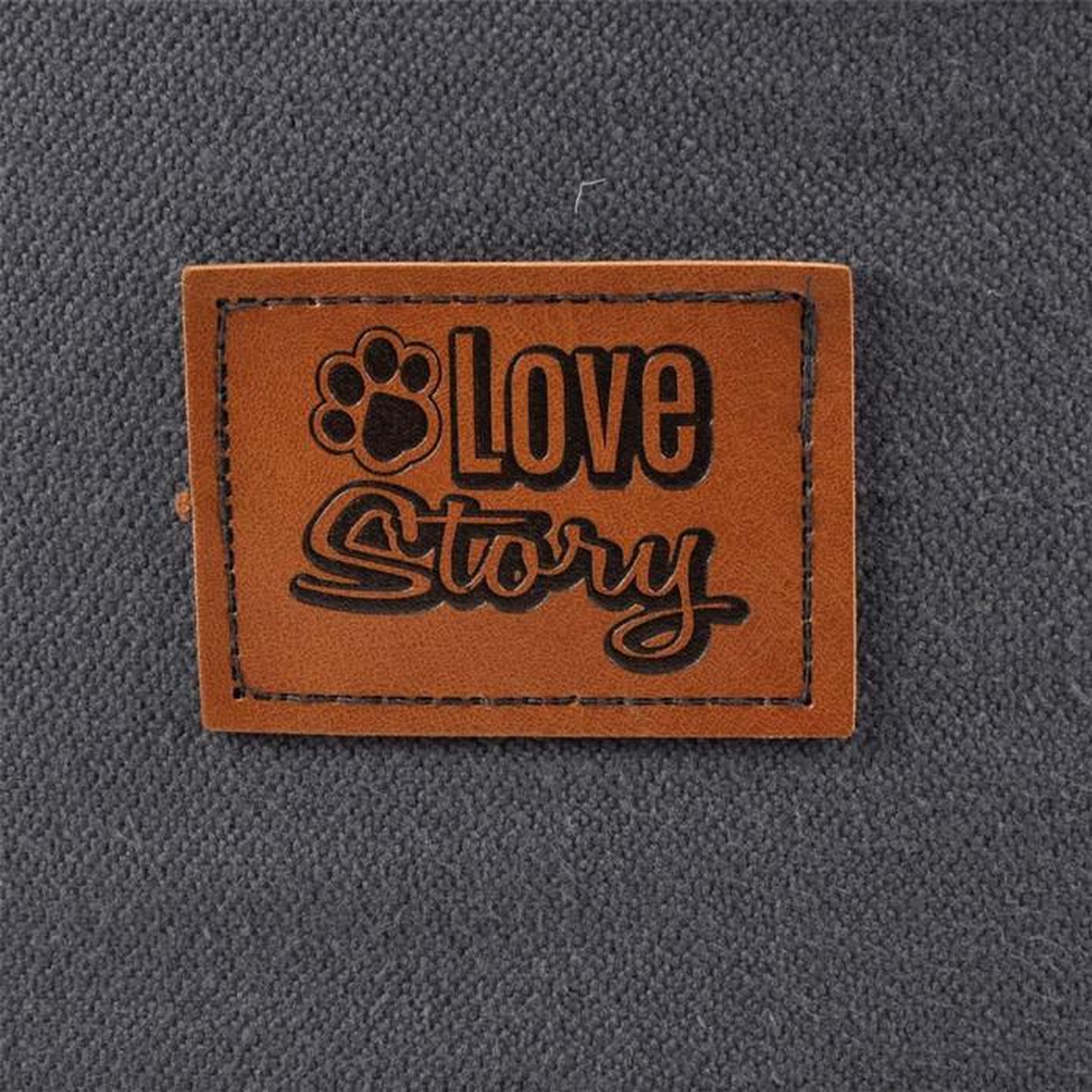 Voir la diapositive 3 : Paris Prix Panier Rond pour Chien & Chat  Terrazzo  55cm Anthracite