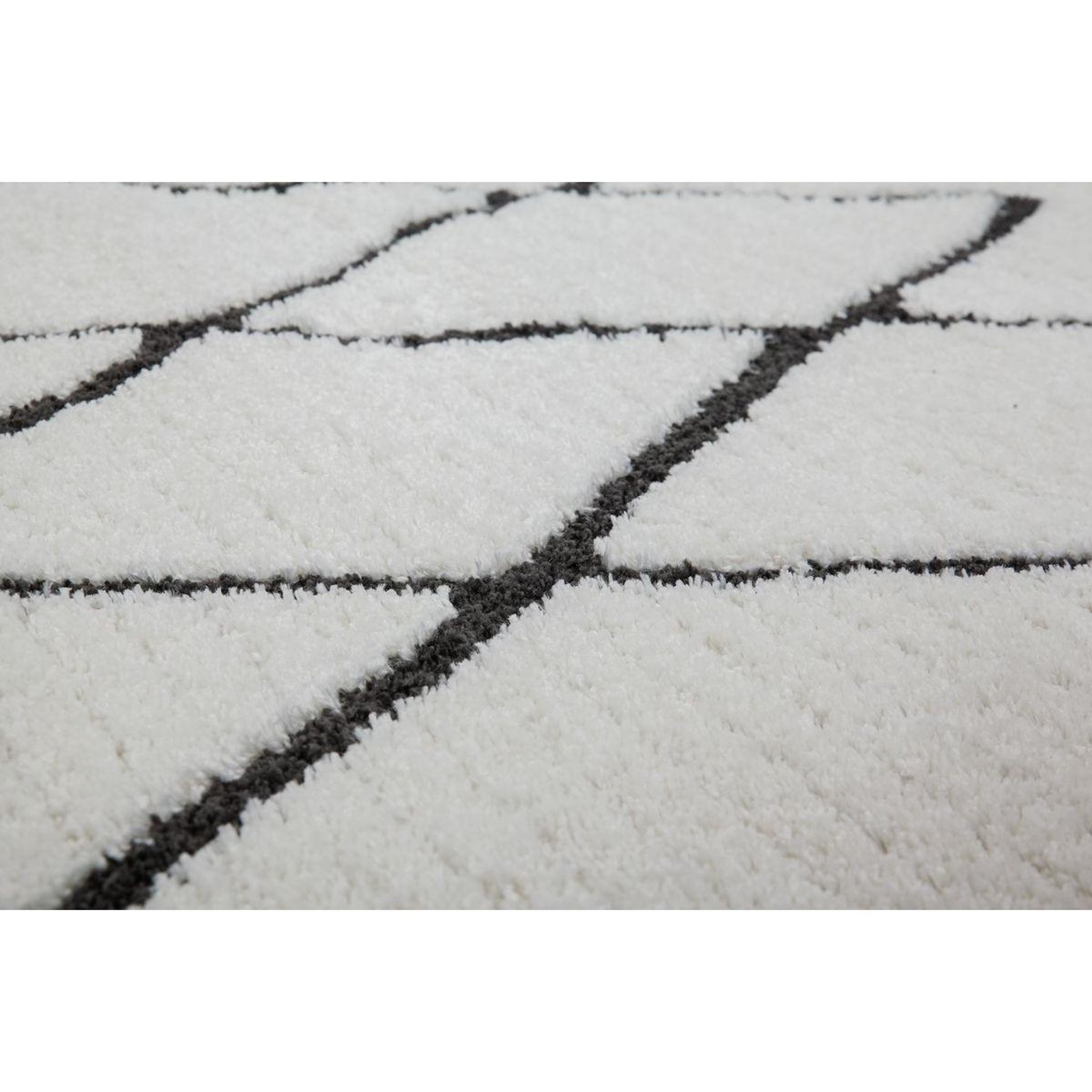 Voir la diapositive 3 : Paris Prix Tapis ethnique à franges  agadir  noir