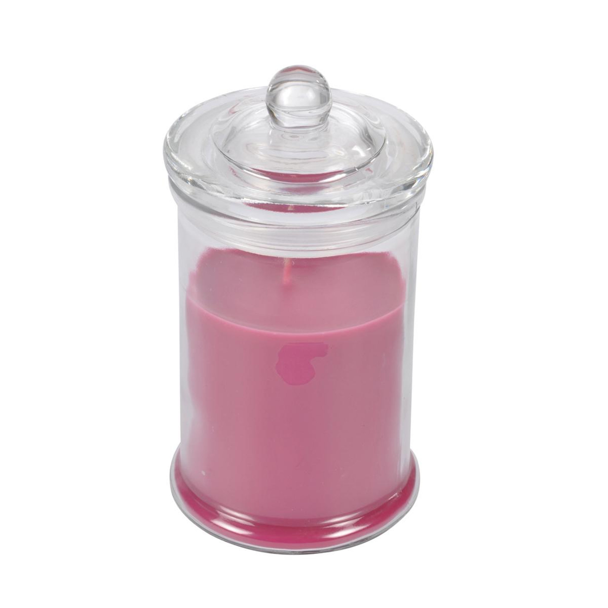 Eden Bougie bocal en verre senteur orchidee rose