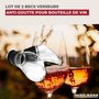 Voir la diapositive 2 : Fackelmann Lot de 2 becs verseurs anti-goutte pour bouteilles Fackelmann Bar Concept