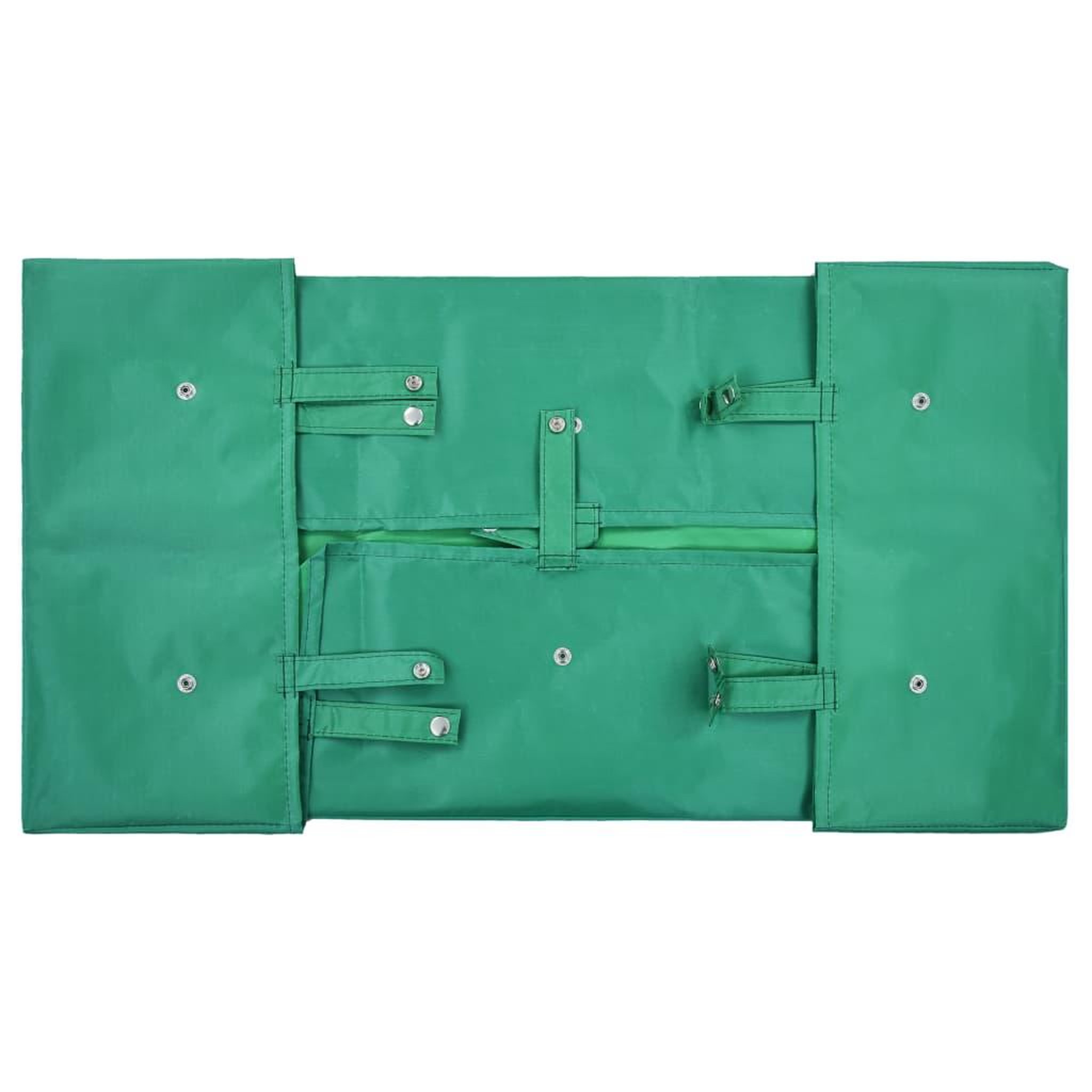 Voir la diapositive 2 : VIDAXL Bache de chariot de jardin Vert Tissu