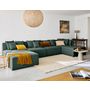 Voir la diapositive 3 : LISA DESIGN Amalfi - pouf modulable - en tissu