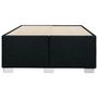 Voir la diapositive 4 : VIDAXL Cadre de lit sans matelas noir 120x200 cm tissu
