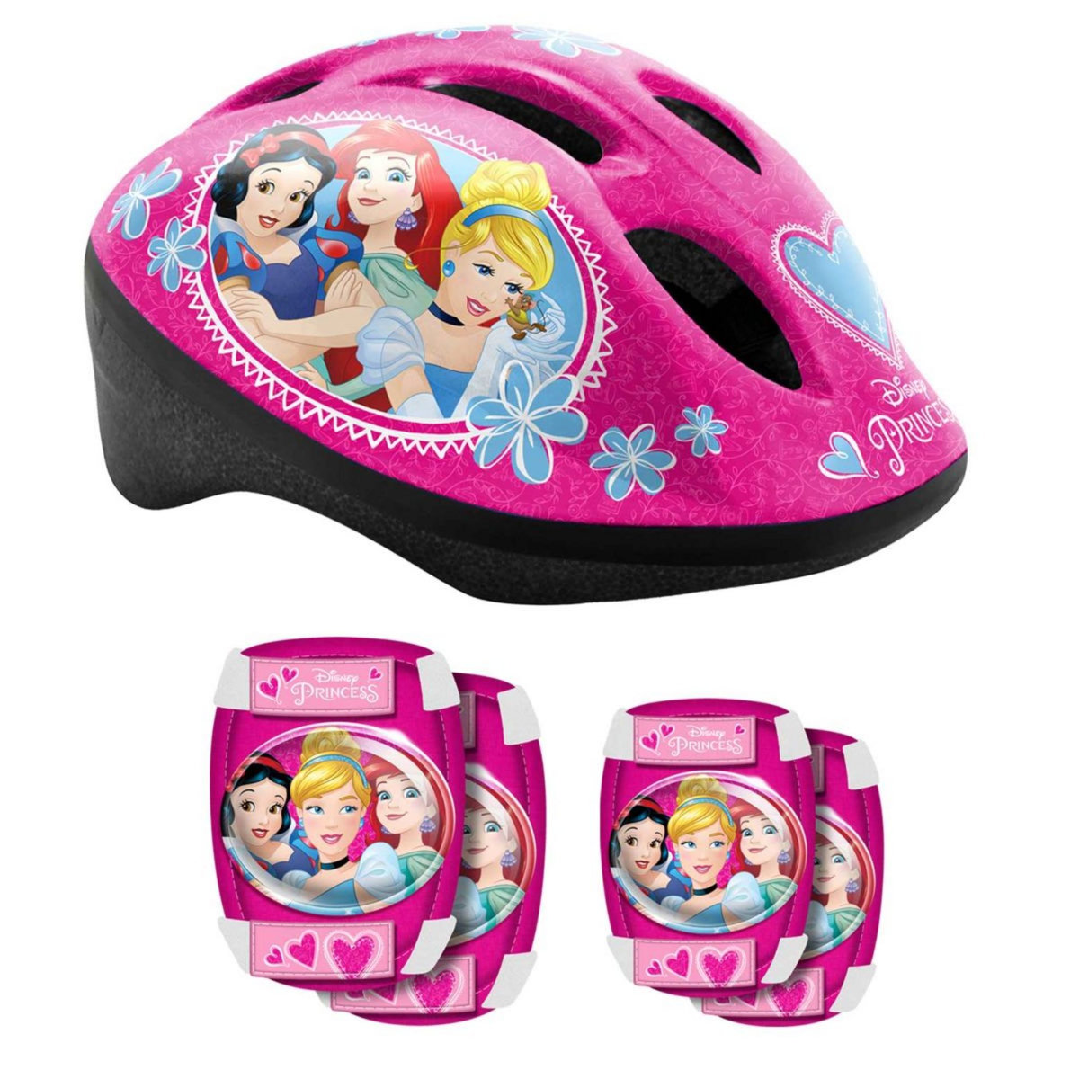 Casque + Coudières+ Genouillères - PRINCESS DISNEY 