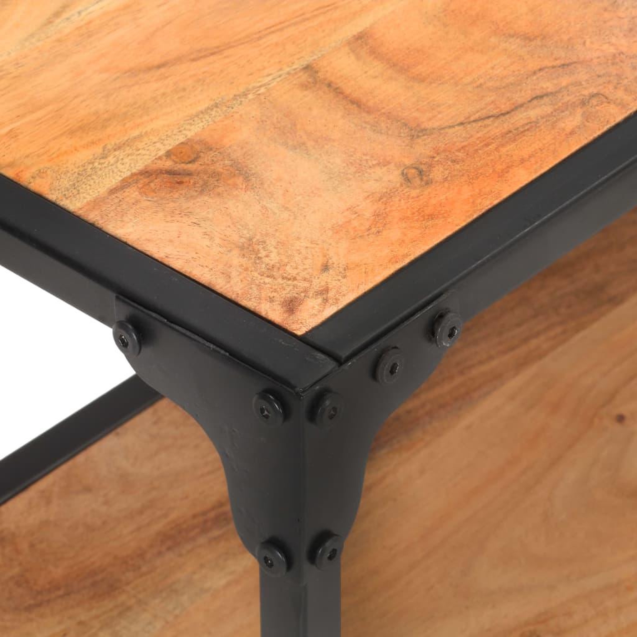 Voir la diapositive 4 : VIDAXL Meuble TV 150x30x40 cm Bois d'acacia massif