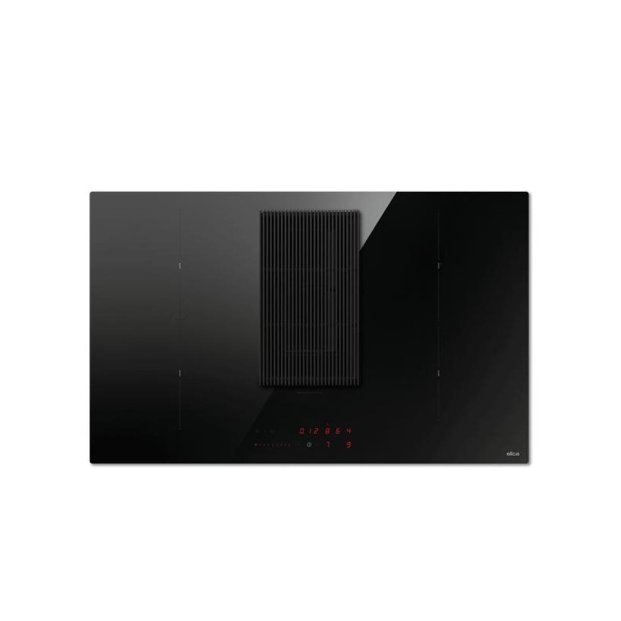ELICA Table de cuisson aspirante induction 83cm 4 feux 7400w noir - prf0210553
