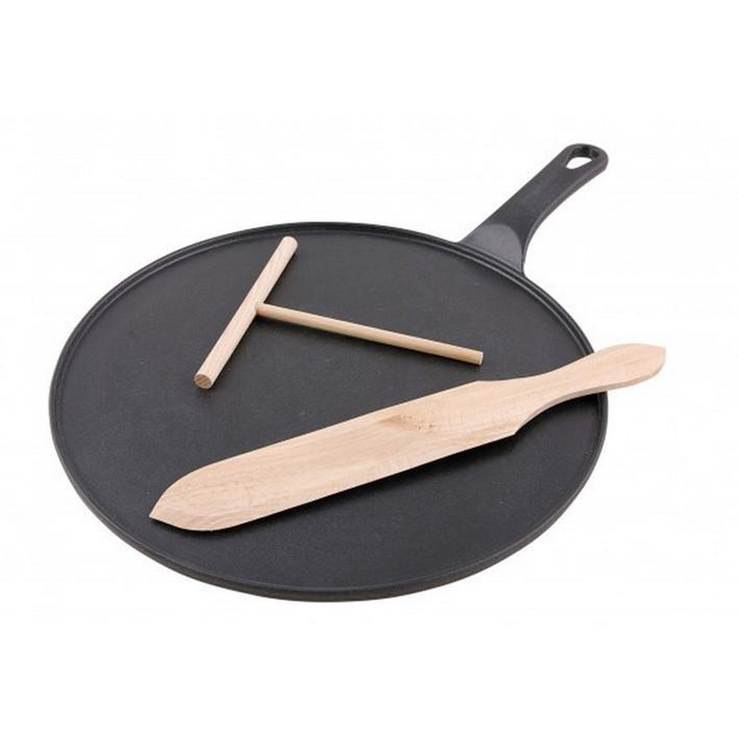 Chasseur Crêpière en fonte 30cm 3290NOIR