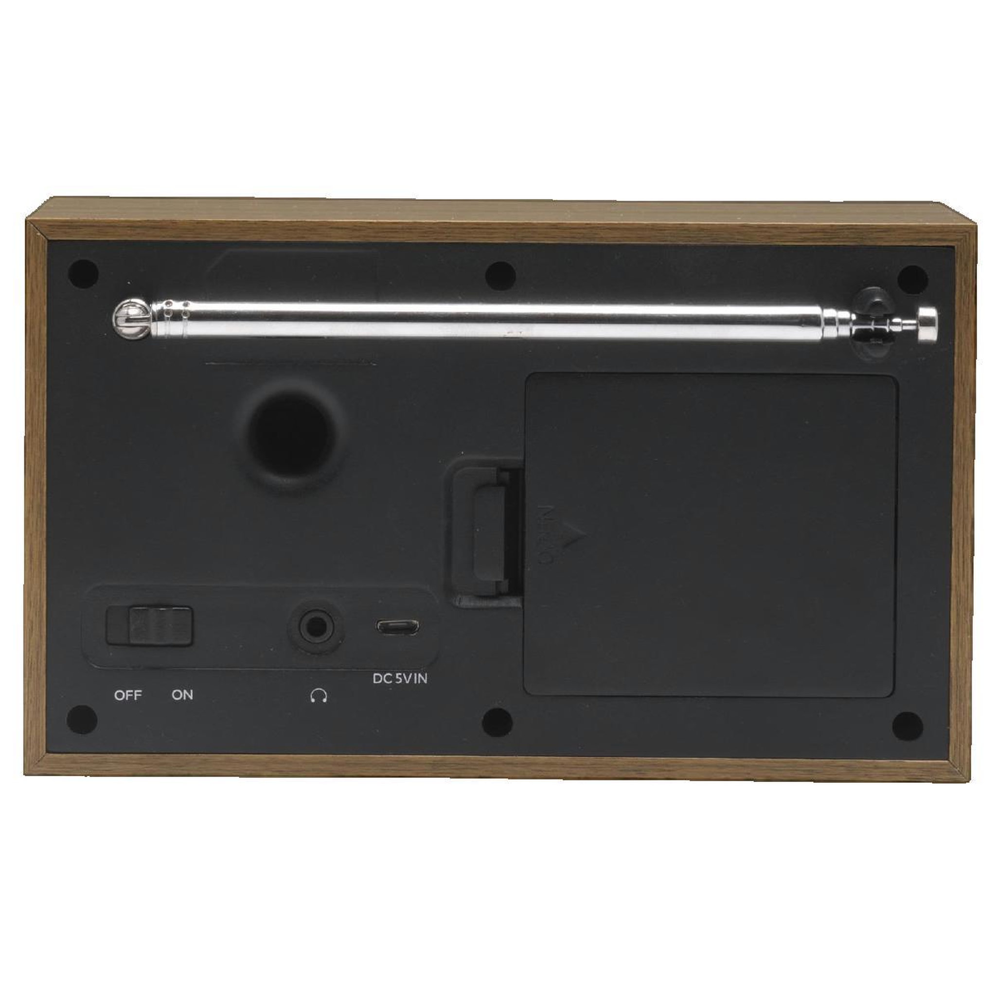 Voir la diapositive 3 : Denver Electronics Radio portable Denver Electronics DAB-46 marron et blanc