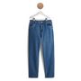 Voir la diapositive 1 : INEXTENSO Pantalon denim bleu fille  