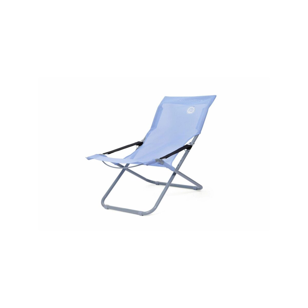 O'Sun Fauteuil relax de jardin 3 positions pliable - O'Sun - Bleu - Dimensions : 94 x 62 x 102 cm