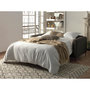 Voir la diapositive 4 : LISA DESIGN Owen - canapé 3 places convertible express couchage quotidien 140 cm matelas 12 cm en tissu bouclette