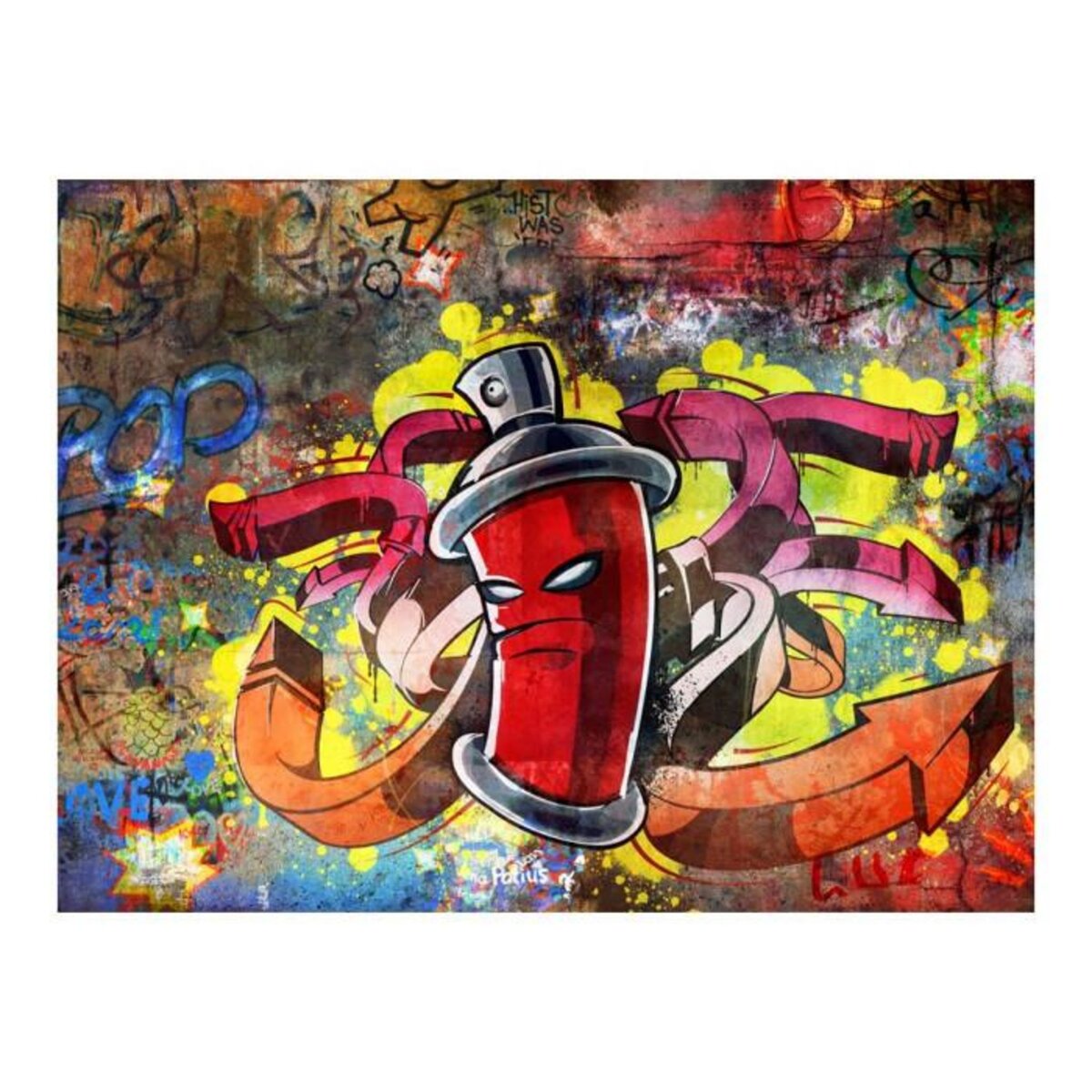 Paris Prix Papier Peint II  Graffiti Monster